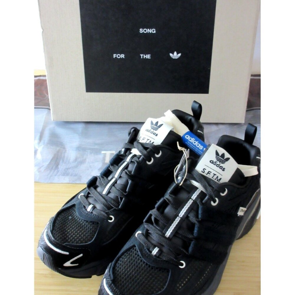 Adidas Men's Song for the Mute x Adistar Cushion SFTM Mesh Sneakers Black NIB - Picture 8 of 8
